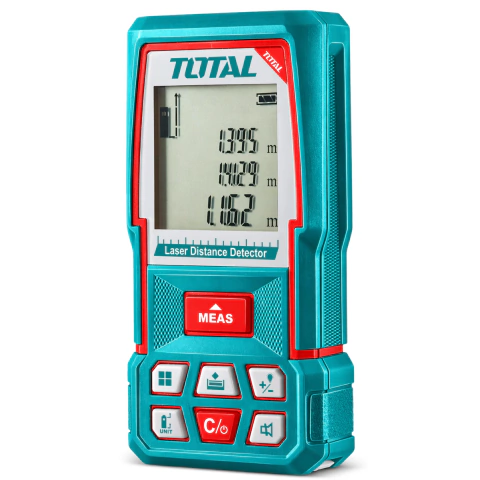 Medidor Laser Distancia Y Volumen Metro Digital 70mt Total TMT57026