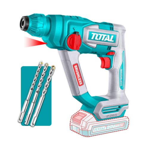 Rotomartillo SDS PLUS 20V BL 18mm INDUSTRIAL TOTAL TRHLI20188