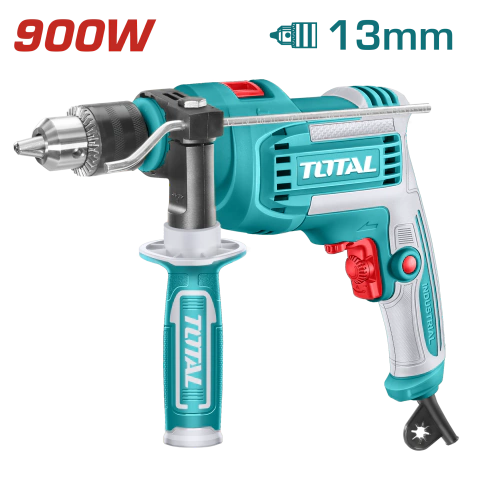 Taladro Percutor 900W 13mm INDUSTRIAL TOTAL TG1091366-4